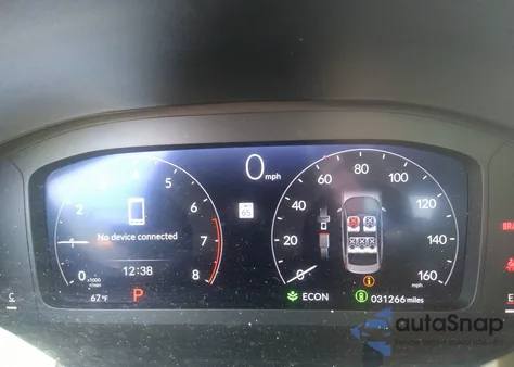 2023 Honda Civic Touring z USA, uszkodzony, nr VIN 2HGFE1F91PH317817